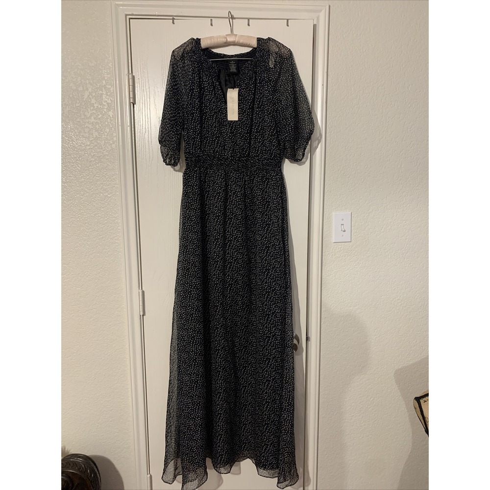 mm couture by miss me dress Size M Fancy Maxi Dress Geometric Pattern Fancy NWT